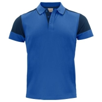 Prime polo heren kobaltblauw/navy,l