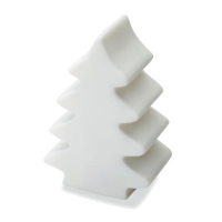 Kerstboom met LED licht wit