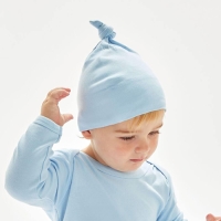 Babymuts Pippa dusty blue,one size