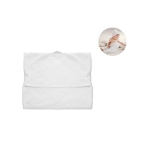 Katoenen babycape Hugme wit