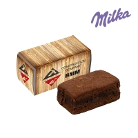 Doosje met Milka Brownie wit