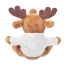 Knuffel Rudolph met hoodie wit