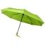 Opvouwbare gerecyclede PET paraplu Bo 21 lime