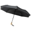 Opvouwbare gerecyclede PET paraplu Bo 21 zwart