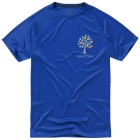 Niagara cool fit heren t-shirt korte mouw blauw,l