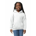 Gildan hoodie kinderen wit,l