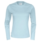 Longsleeve shirt dames lichtblauw,l