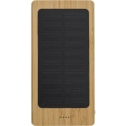 Bamboe powerbank zonne-energie bamboe