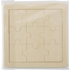 Houten puzzel 9 stukjes hout