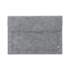 Vilten laptophoes Novac grijs