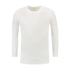 Lemon & Soda heren longsleeve wit,l