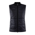 Light padded dames bodywarmer zwart,l