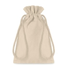 Katoenen geschenkzakje Taske beige