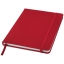 A5 hardcover notitieboek Spectrum rood