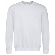 Sweatshirt bedrukken met logo wit,l