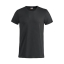 Basic-T bodyfit T-shirt zwart,3xl