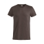 Basic-T bodyfit T-shirt dark mocca,3xl