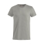 Basic-T bodyfit T-shirt zilvergrijs,3xl