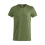 Basic-T bodyfit T-shirt army green,3xl