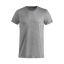 Basic-T bodyfit T-shirt grijsmelange,3xl