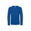 Trendy longsleeve shirt royal blue,3xl