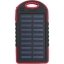 ABS solar powerbank 4000 mAh rood