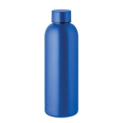 Gerecyclede RVS-fles Athena blauw