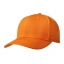 Luxury Fine Cotton Cap oranje