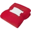 Luxe huisdeken, micromink met sherpa rood