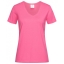 Stedman V-hals dames T-shirt sweet pink,l