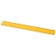 Kunststof liniaal 30 cm Renzo geel