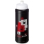 Baseline Plus grip sportfles met sportdeksel 750 ml zwart/wit
