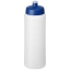 Baseline Plus grip sportfles met sportdeksel 750 ml transparant/blauw