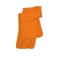Fleece sjaal 200 grams oranje
