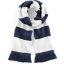 Gestreepte sjaal Stadium french navy/white