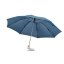 23 Inch opvouwbare paraplu Leeds blauw