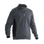 5401 Halfzip sweatshirt donkergrijs/zwart,3xl