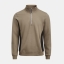 5401 Halfzip sweatshirt khaki/zwart,3xl