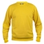 Basic roundneck sweater lemon,3xl