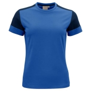 T-shirt Prime dames marineblauw/kobalt,2xl
