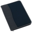 Luxe afsluitbare A4 schrijfmap Avanti blauw/zwart