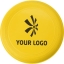 Frisbee met ringen stapelbaar geel