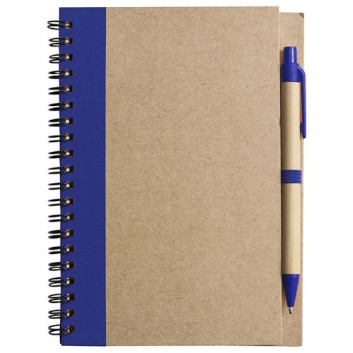A5 recycle notitieboekje met pen