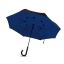 Reversible paraplu royal blue