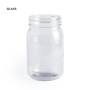 Glazen pot Drunax transparant