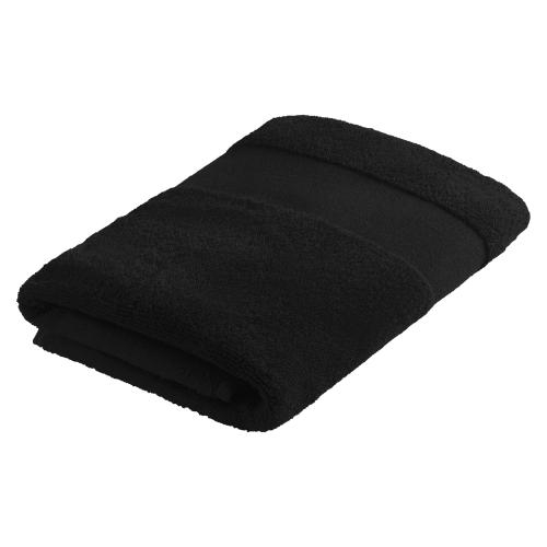 Handdoek 100x50 cm zwart