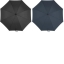Automatische paraplu met acht panelen blauw
