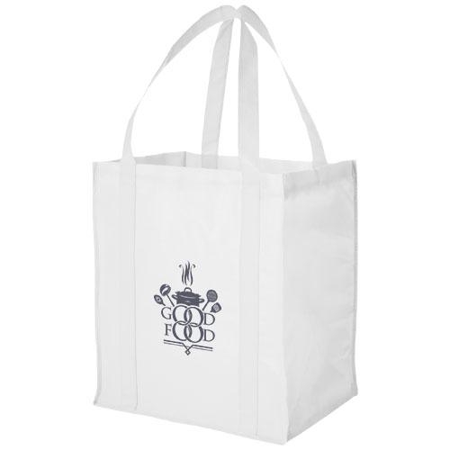 Boodschappentas non woven white solid