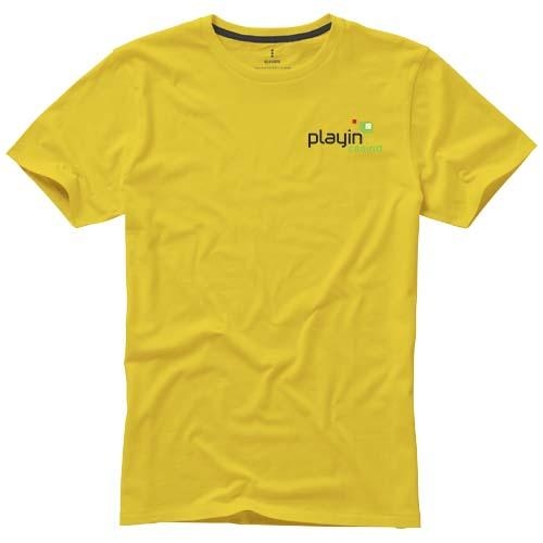 Nanaimo heren t-shirt korte mouw geel,l