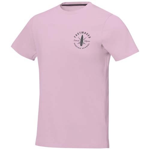 Nanaimo heren t-shirt korte mouw lichtroze,xs